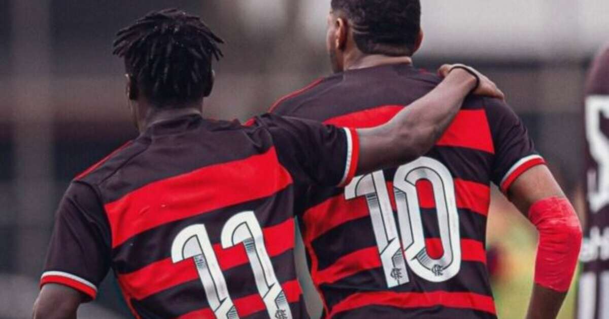 Flamengo vence Botafogo de virada com gol decisivo de Lorran no Sub-20.