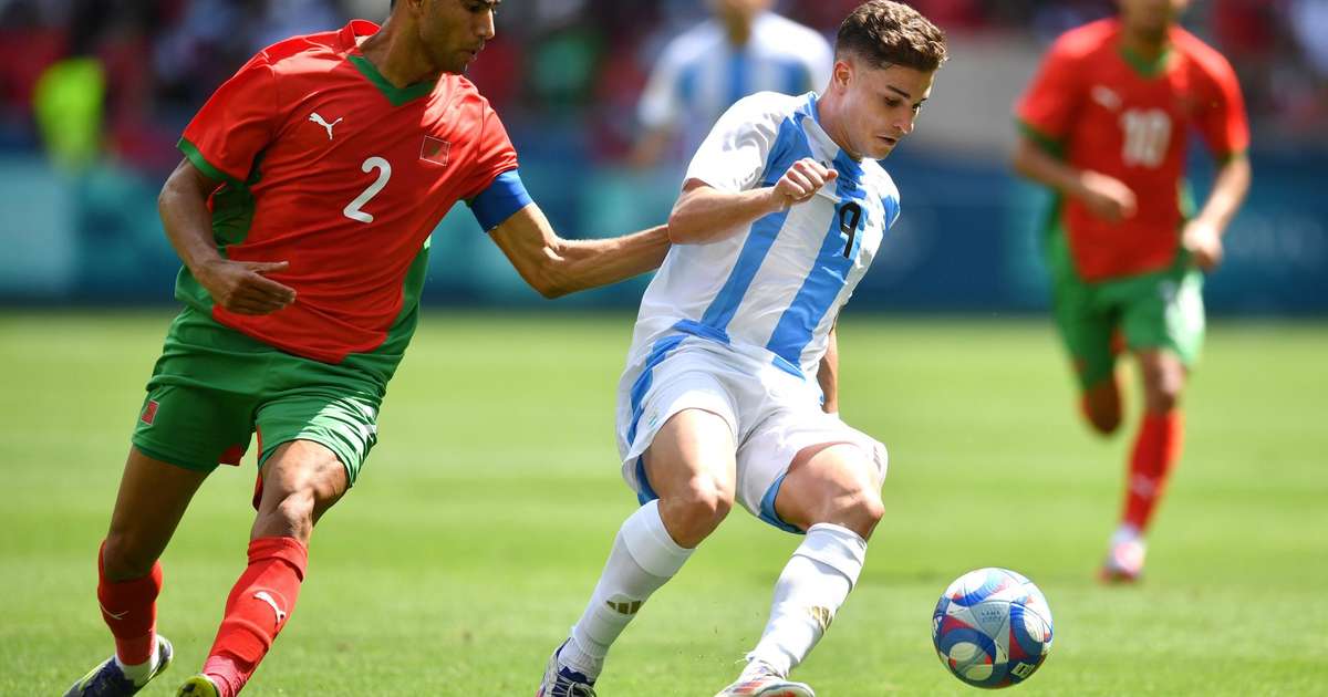 Após sair perdendo, Argentina reage e empata com o Marrocos no último lance do jogo