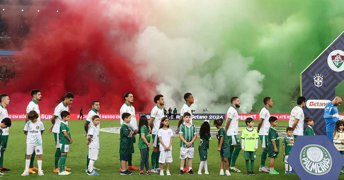 Comparação do Primeiro Turno do Palmeiras no Brasileirão 2024 e 2023.