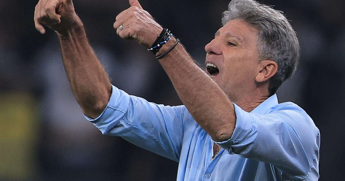 Renato critica CBF após empate do Grêmio no Brasileirão.