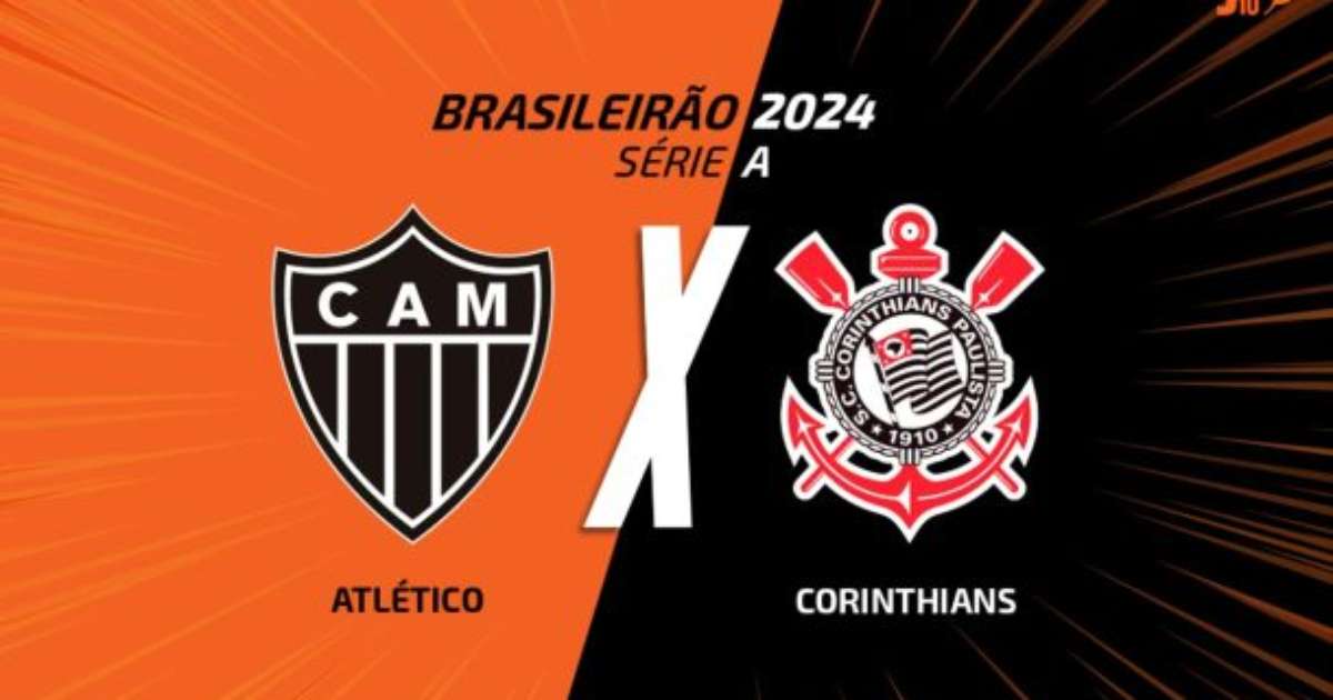 Atlético x Corinthians: Transmissão, Escalações e Arbitragem na Série A.