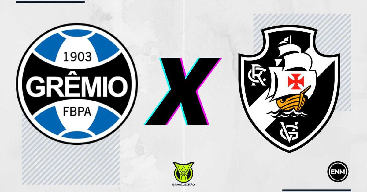 Grêmio x Vasco: prováveis escalações, transmissão, retrospecto e palpites para o confronto.