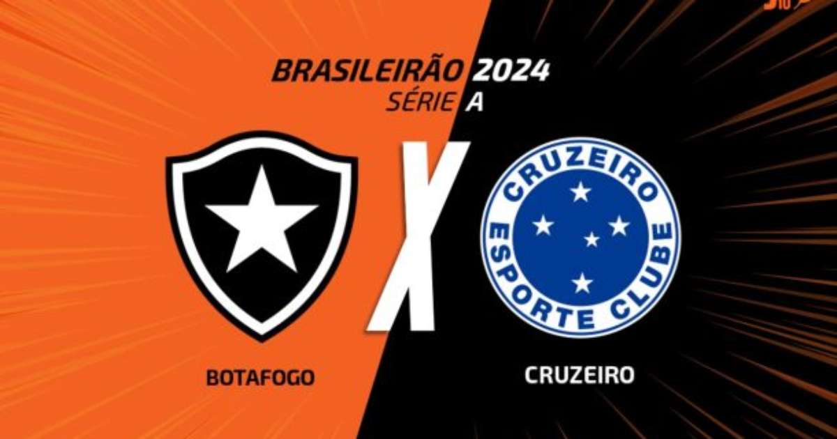 Botafogo x Cruzeiro: como assistir, escalações e arbitragem no jogo.