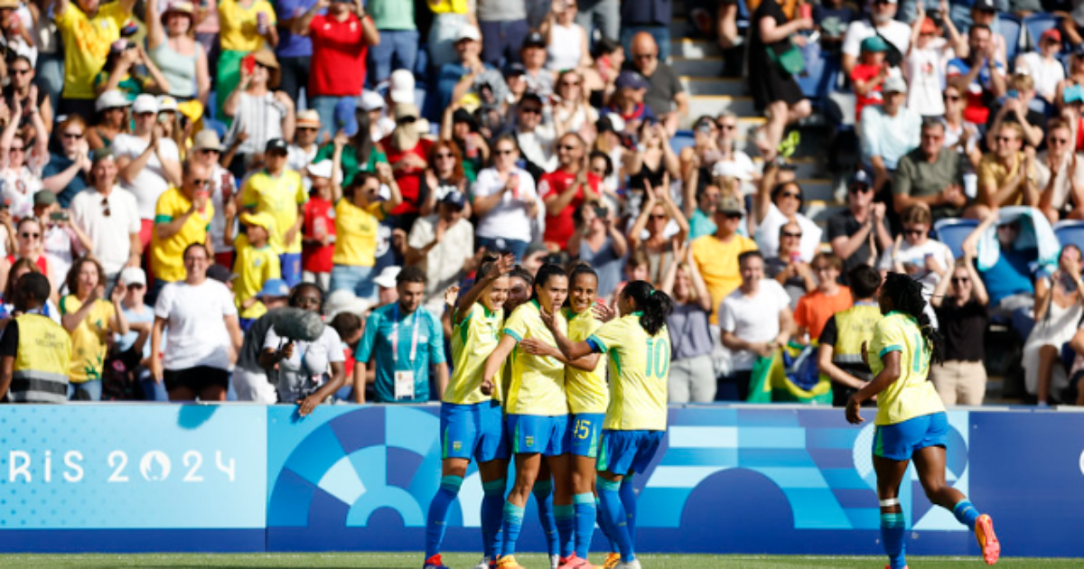 Seleção Brasileira Feminina se complicou nas Olimpíadas de Paris 2024