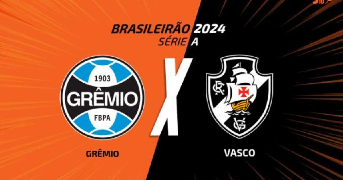 Grêmio x Vasco, AO VIVO, com a Voz do Esporte, às 17h30