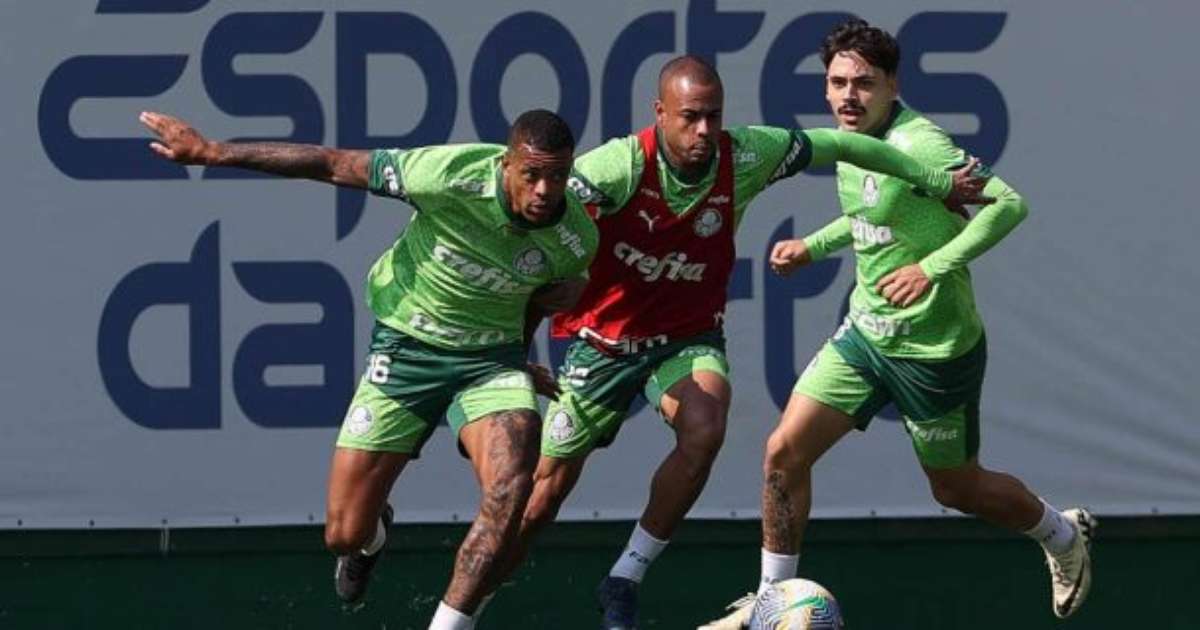 Palmeiras deve contar com retorno de dois jogadores para confronto contra o Flamengo