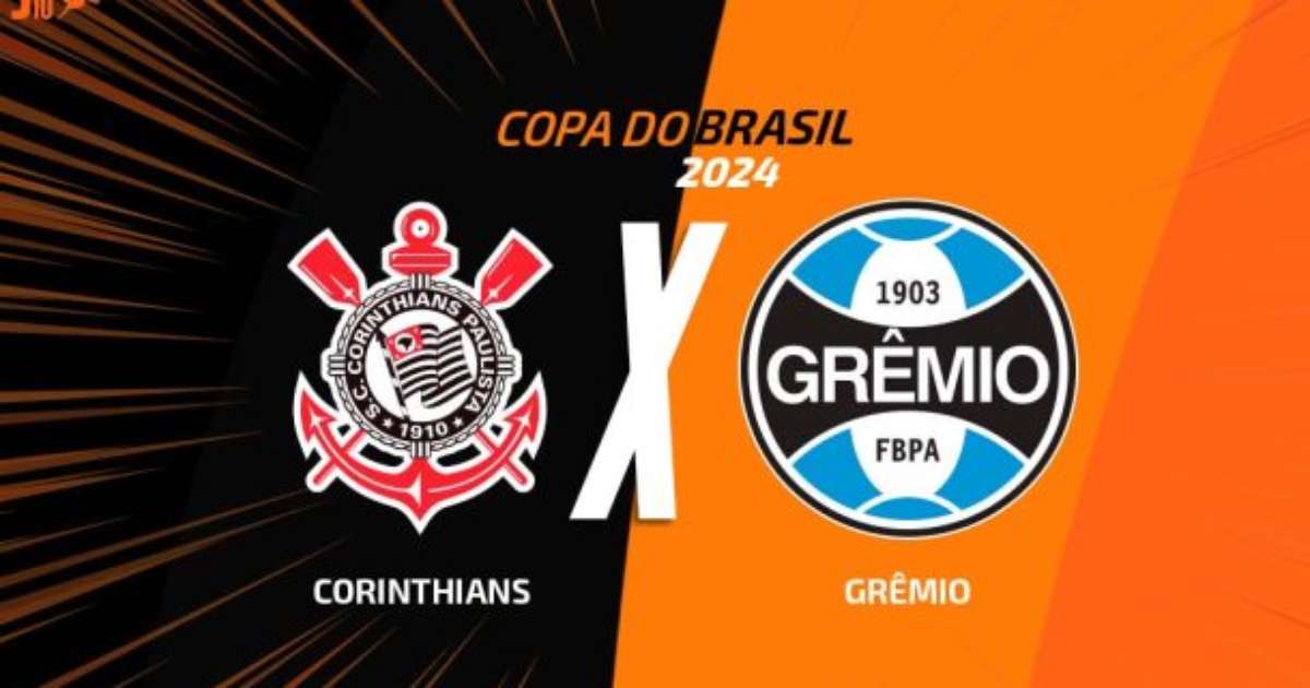 Corinthians enfrenta Grêmio em transmissão ao vivo com a Voz do Esporte.
