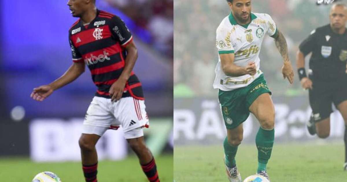 Favoritos: Flamengo e Palmeiras disputam torneio milionário no mercado futebolístico.