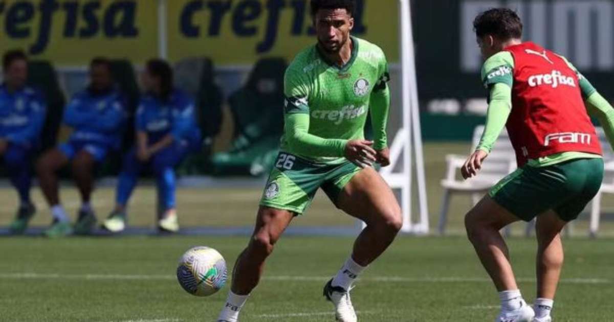 DE VOLTA! Murilo está de volta ao Palmeiras e deve reforçar a equipe nos próximos jogos