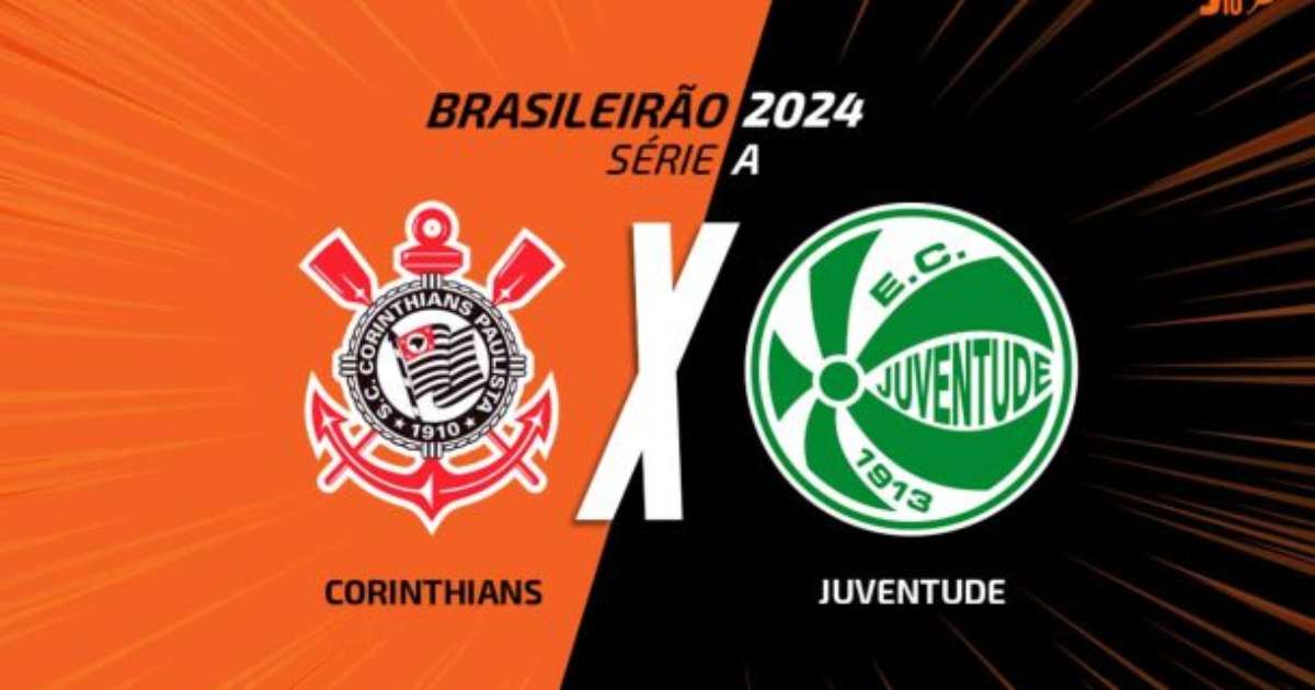 Corinthians e Juventude: onde assistir, escalações e arbitragem da partida.