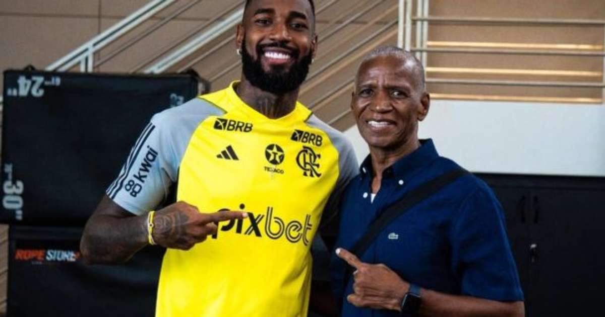 Homenagem a Adílio marcada por Gerson na partida contra o Palmeiras.
