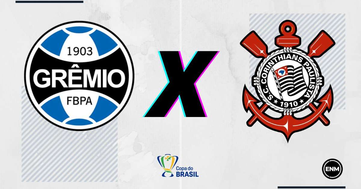 Grêmio x Corinthians: prováveis escalações, transmissão, retrospecto e palpites.
