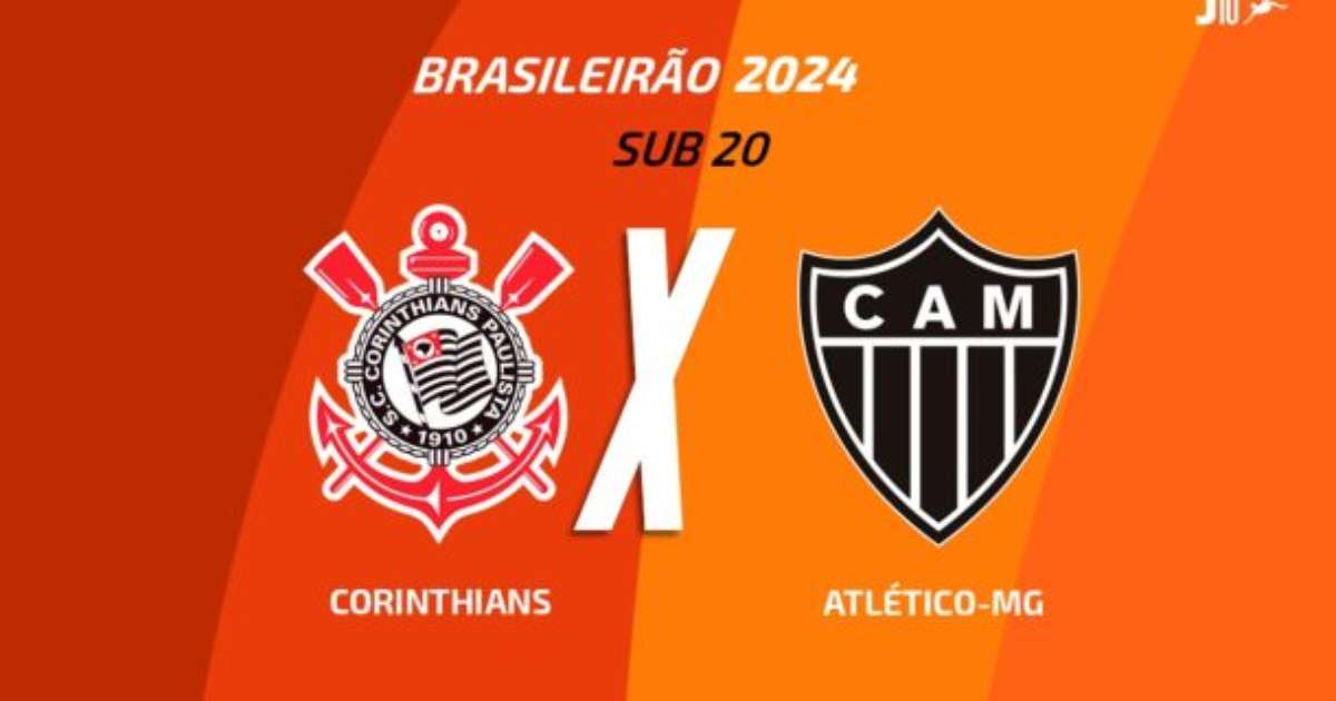 Corinthians x Atlético-MG no Brasileirão Sub-20: transmissão e formações alcançadas