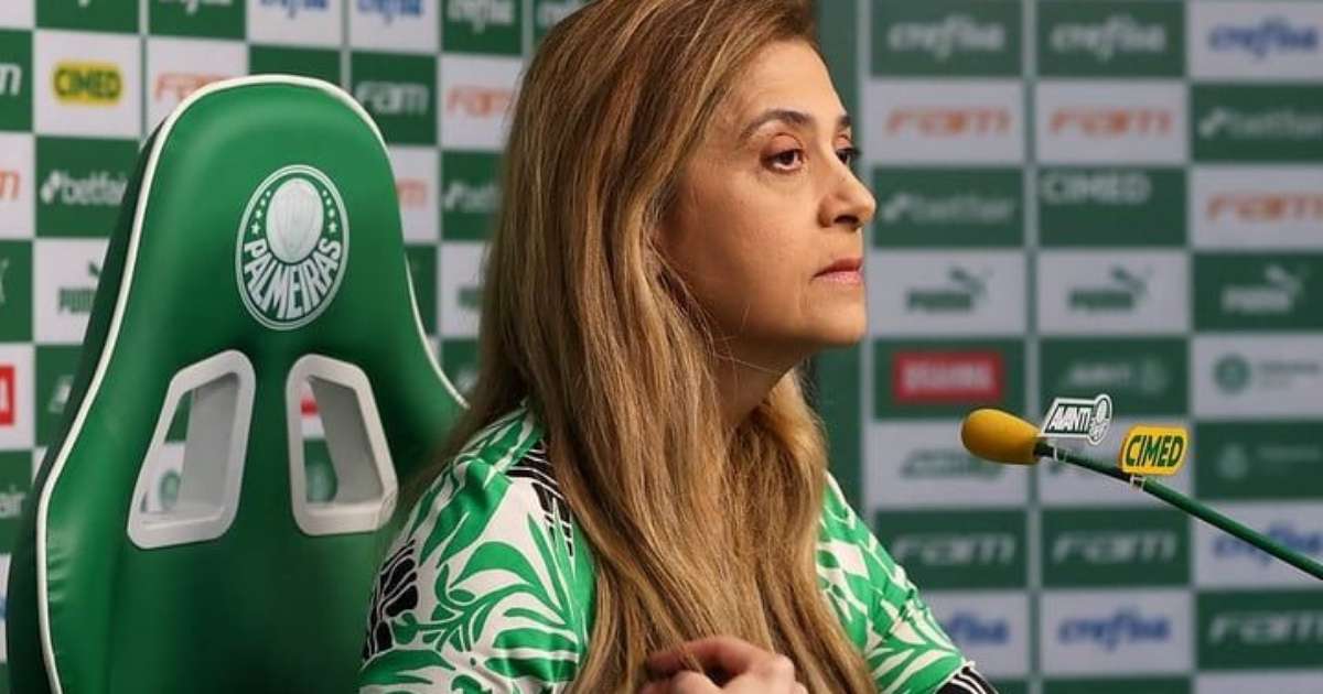 Comentário de Leila Pereira sobre expulsão de Abel Ferreira no Palmeiras x Flamengo