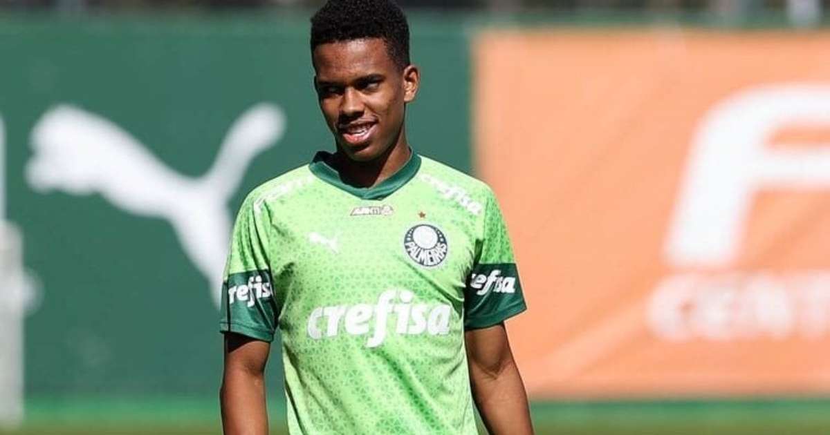 Estevão inicia transição física para reforçar Palmeiras na Libertadores.