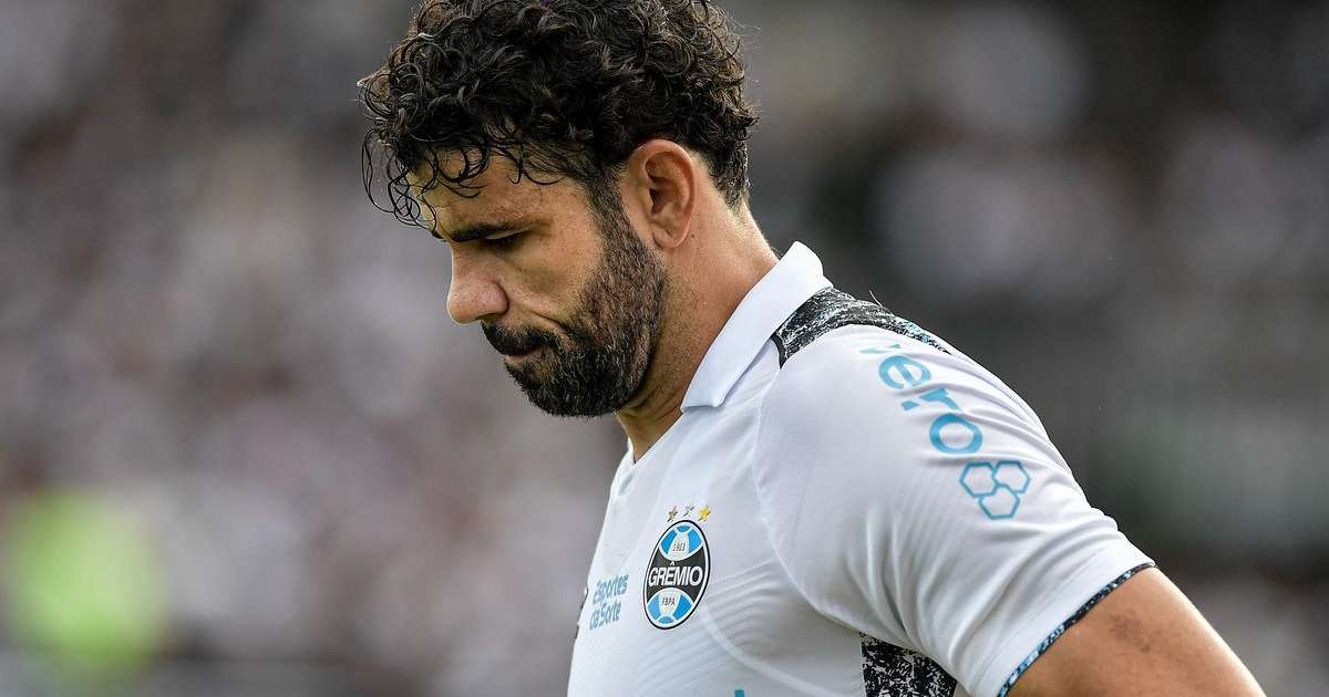 Diego Costa fora do Grêmio para duelo contra o Fluminense na Libertadores
