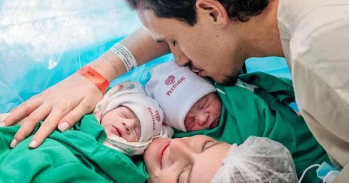 Pedro, jogador do Flamengo, revela chegada de suas filhas.