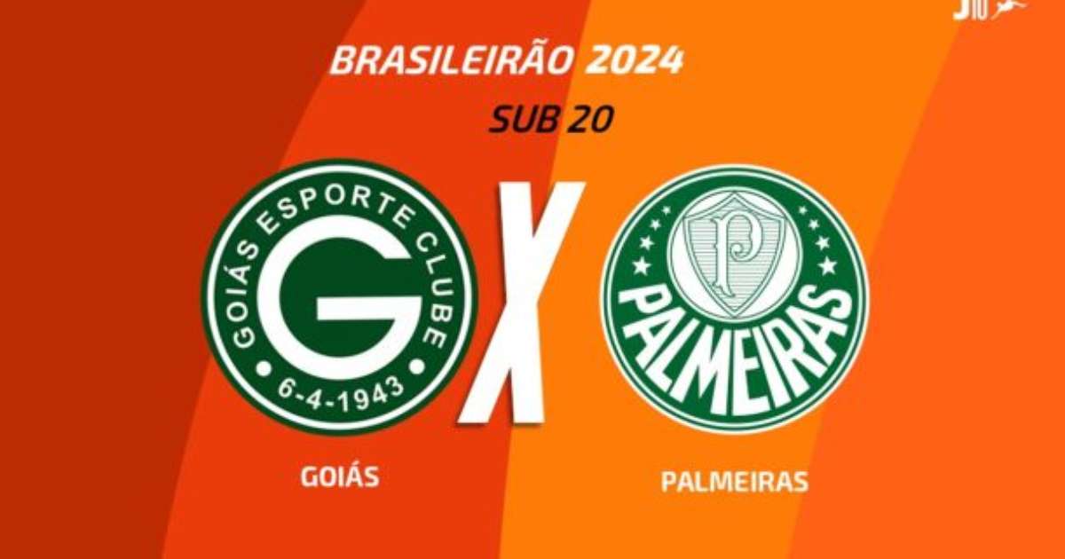 Transmissão, Times e Arbitragem: Goiás x Palmeiras no Brasileirão Sub-20.
