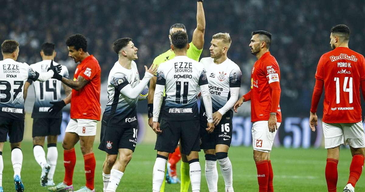 Corinthians deve alterar equipe para confronto com RB Bragantino na Sul-Americana.