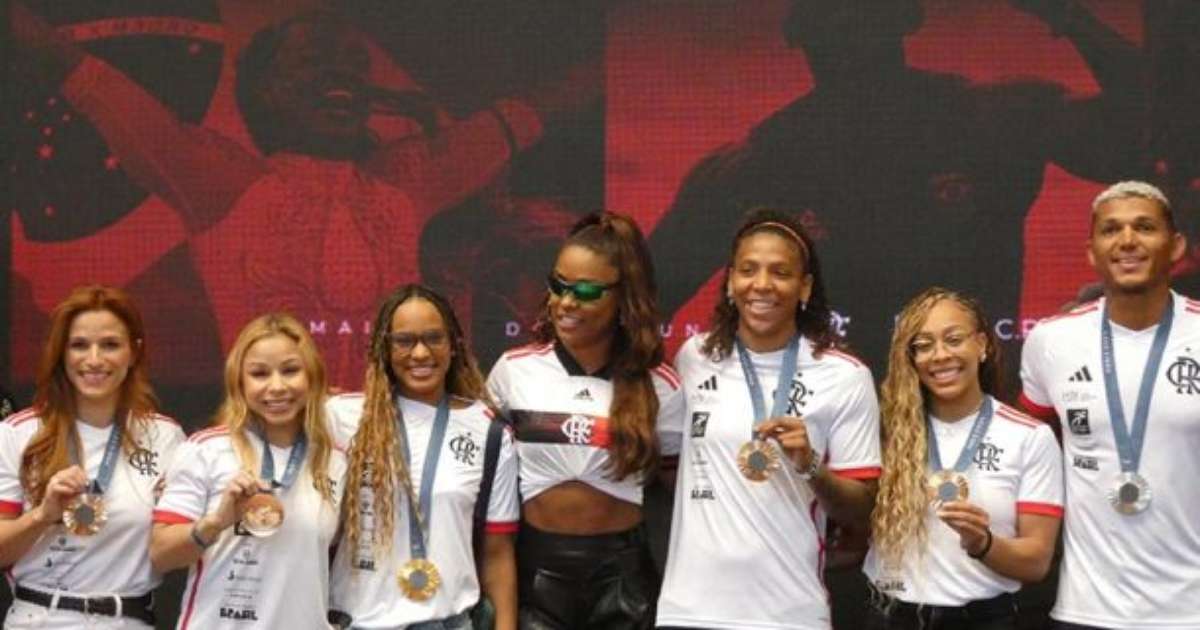 Flamengo homenageia Medalhistas Olímpicos na Gávea.