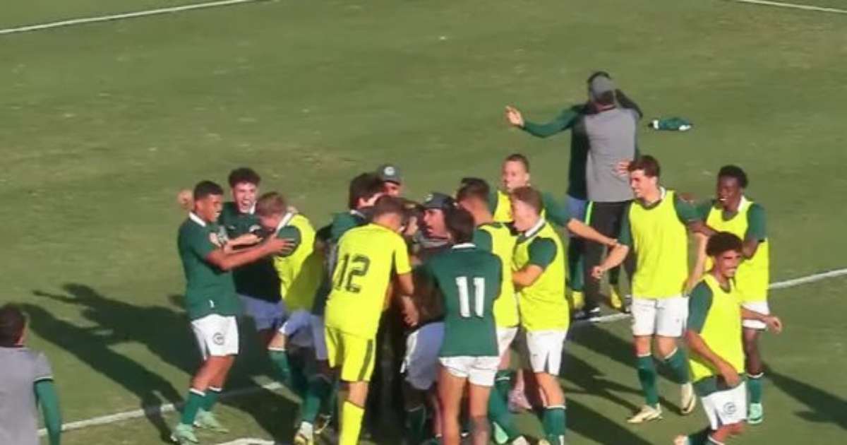 Goiás vence líder Palmeiras e assegura vaga na próxima fase do Brasileirão Sub-20