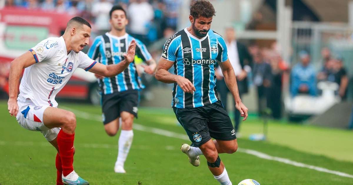 Atacante do Grêmio recebe críticas devido atuação fraca contra o Bahia				