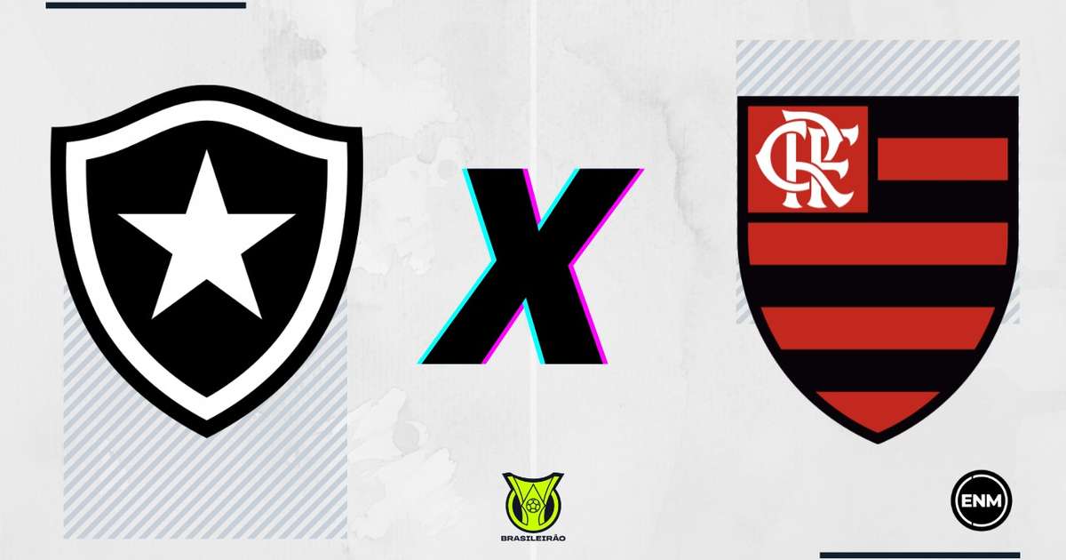 Clássico carioca: Botafogo x Flamengo com prováveis escalações e arbitragem
