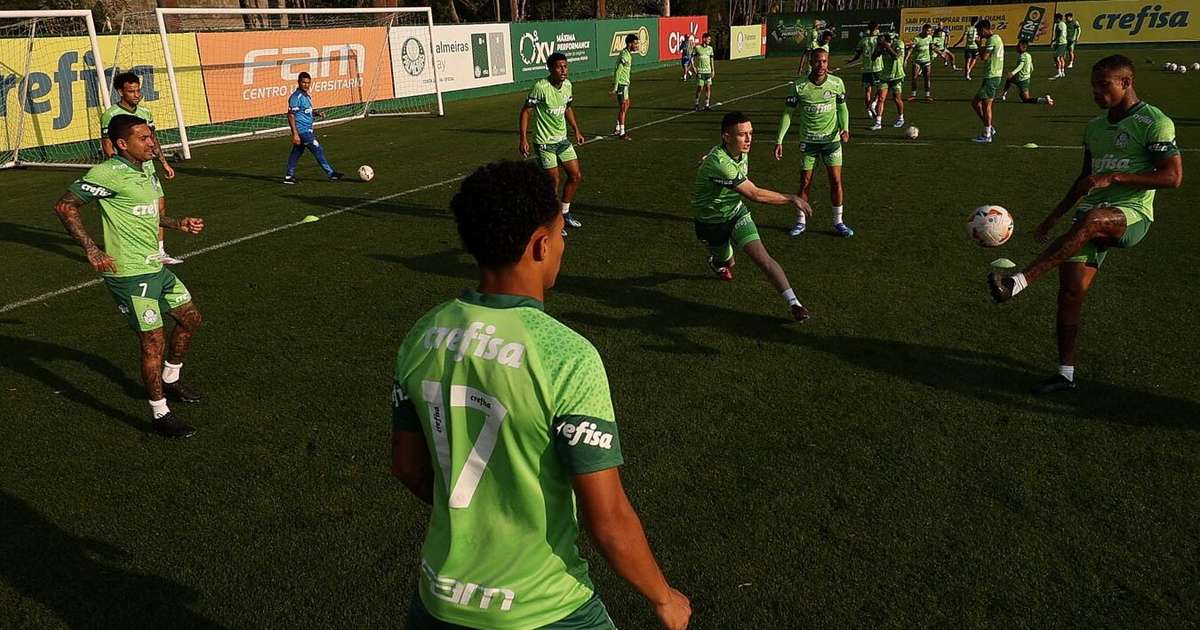 Palmeiras pronto para decisão crucial diante do Botafogo: força máxima e organização.