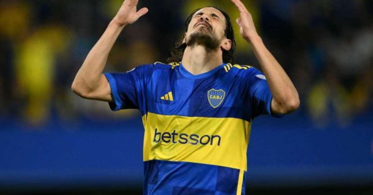 Cavani desfalcará o Boca Juniors em duelo com o Cruzeiro