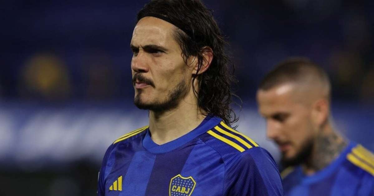 Boca Juniors confirma lesão de Cavani e atacante desfalca time contra Cruzeiro