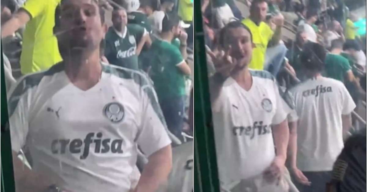 PUNIÇÃO! Palmeiras identifica torcedor que exibiu genitália em estádio durante jogo de futebol