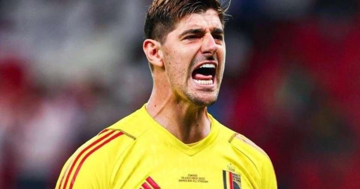 Courtois decide se afastar da seleção belga após problemas com o treinador