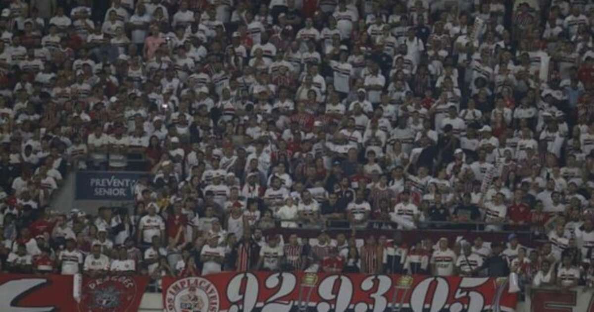 Recorde de público no Morumbi: São Paulo x Nacional na Libertadores 2024.