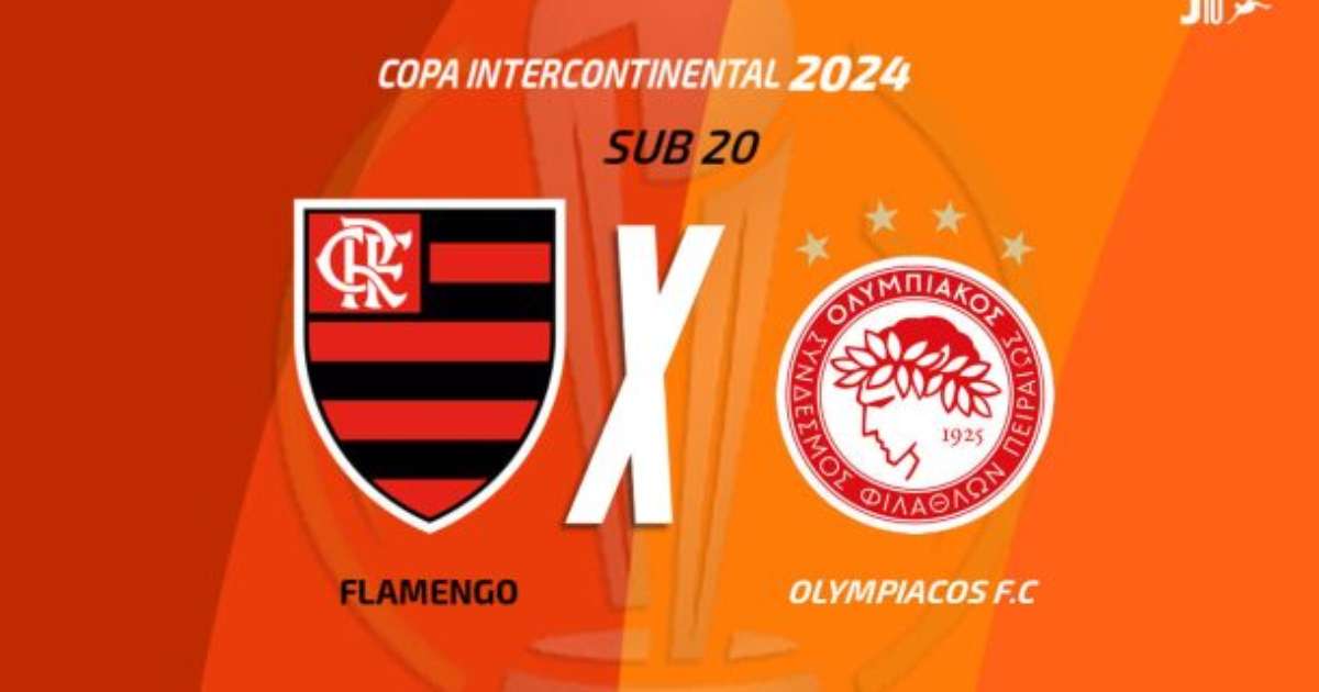 Flamengo x Olympiacos (Sub-20): transmissão, times e arbitragem neste confronto importante.