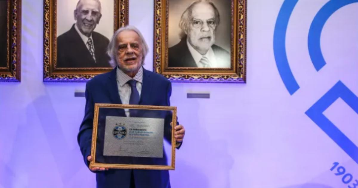 Falece cacalo, ex-presidente e patrono do Grêmio, aos 73 anos