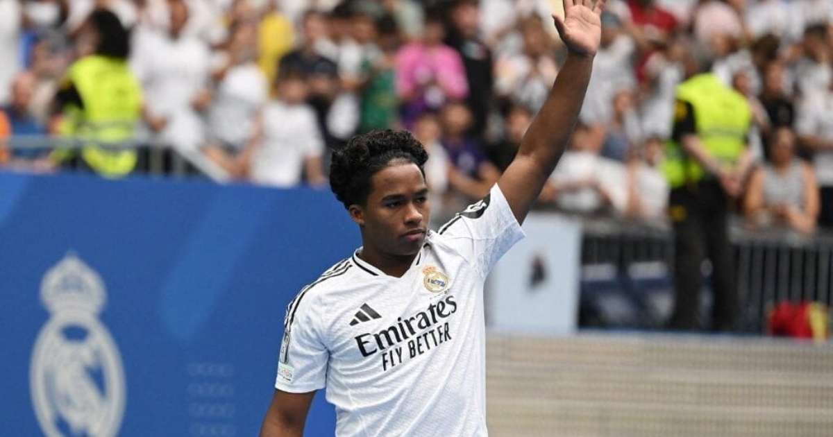 Palmeiras fatura milhões com gol de Endrick no Real Madrid em amistoso