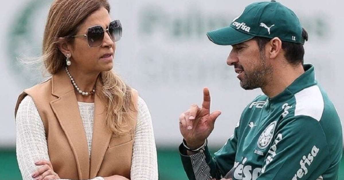Palmeiras: Leila Pereira esclarece posição de Abel em entrevista coletiva.