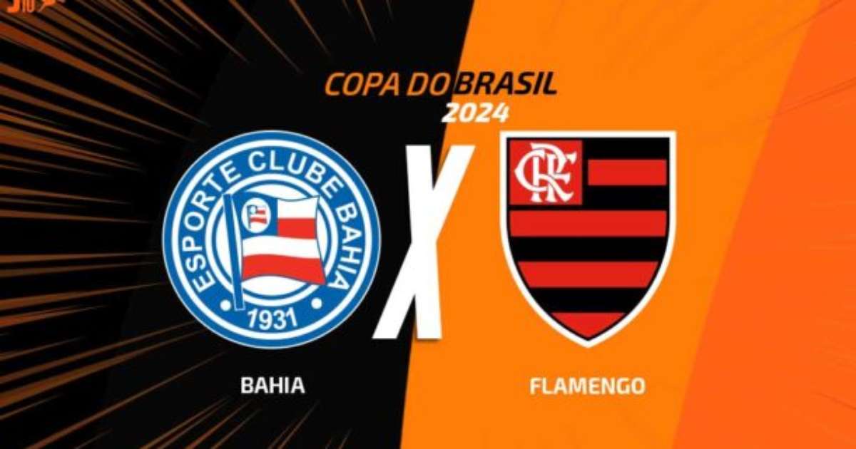 Bahia x Flamengo: transmissão, times e arbitragem da partida importantíssima no Brasileirão.
