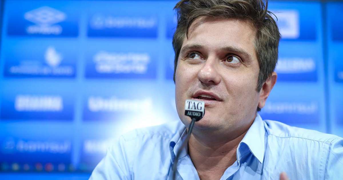 Vice do Grêmio analisa movimentações de mercado e renovações de contrato