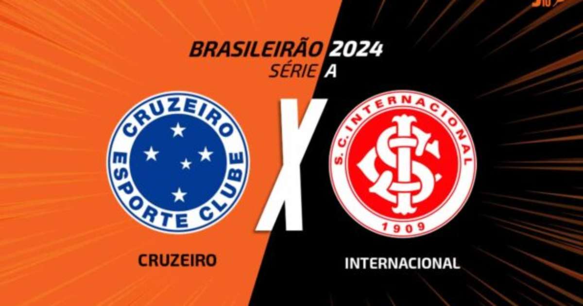 Cruzeiro x Internacional: transmissão, times e arbitragem na partida de hoje.