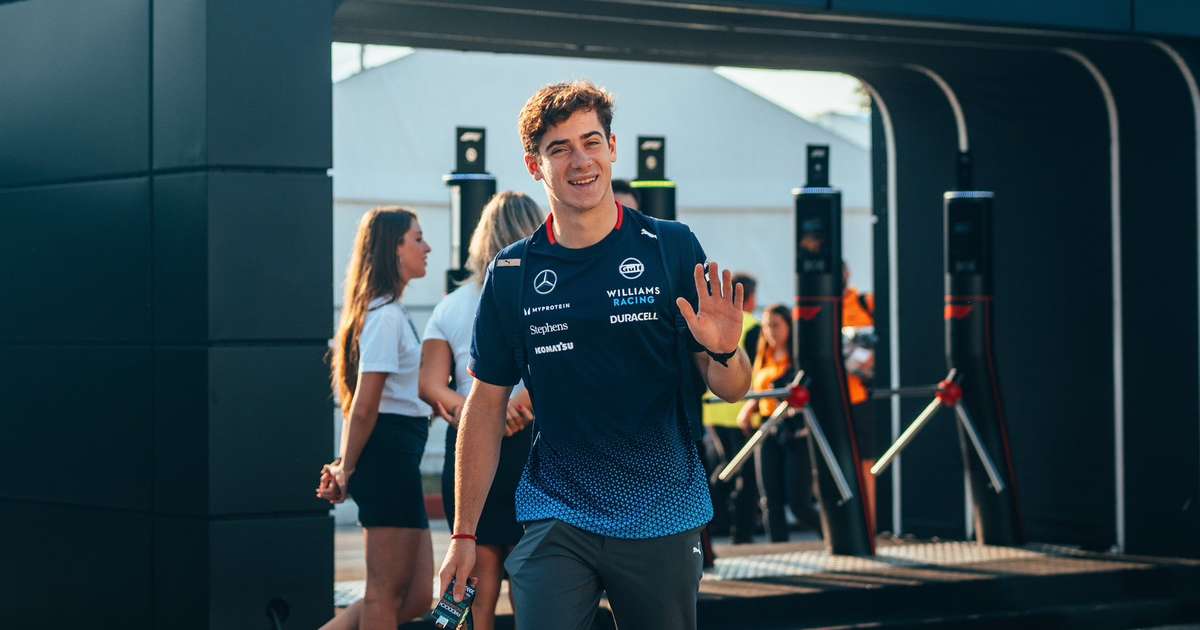 Fórmula 1: Franco Colapinto estreia na Williams em Monza