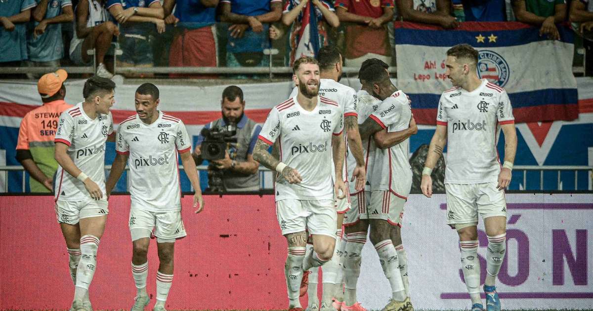 Bruno Henrique decide e Flamengo vence Bahia na Copa do Brasil