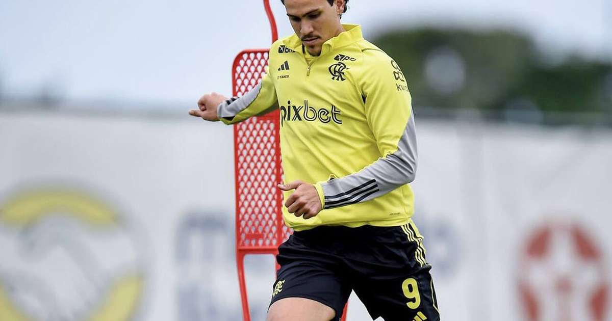 Pedro retorna e Alcaraz relacionado para jogo do Flamengo.