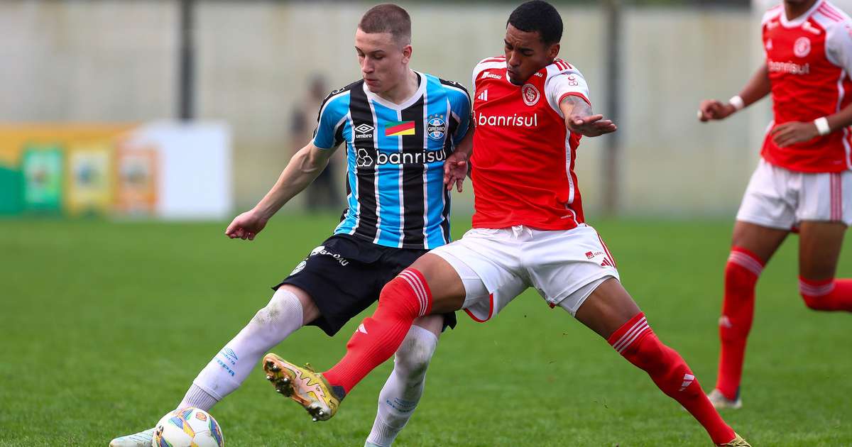 Grêmio e Internacional empatam em clássico pelo Gaúcho Sub-20