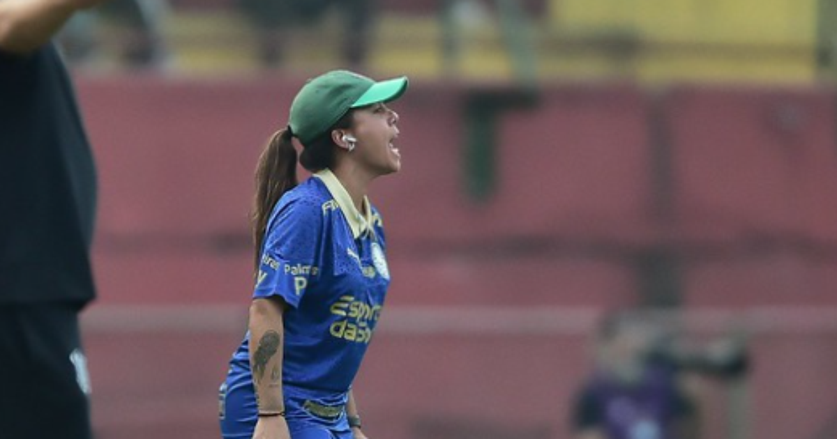 Lamentação de Camilla Orlando pela eliminação do Palmeiras no Brasileirão Feminino