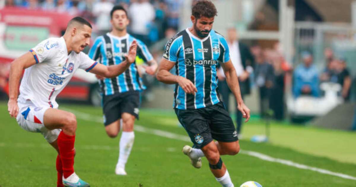 Grêmio buscará efeito suspensivo para Diego Costa no futebol brasileiro