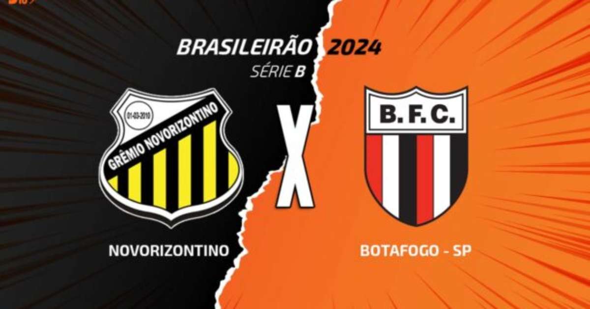 Novorizontino x Botafogo-SP: onde assistir, escalações e arbitragem