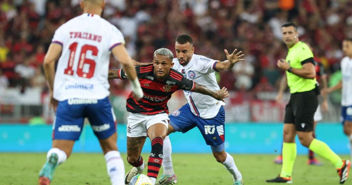 Flamengo e Bahia disputam vaga na semifinal da Copa do Brasil.