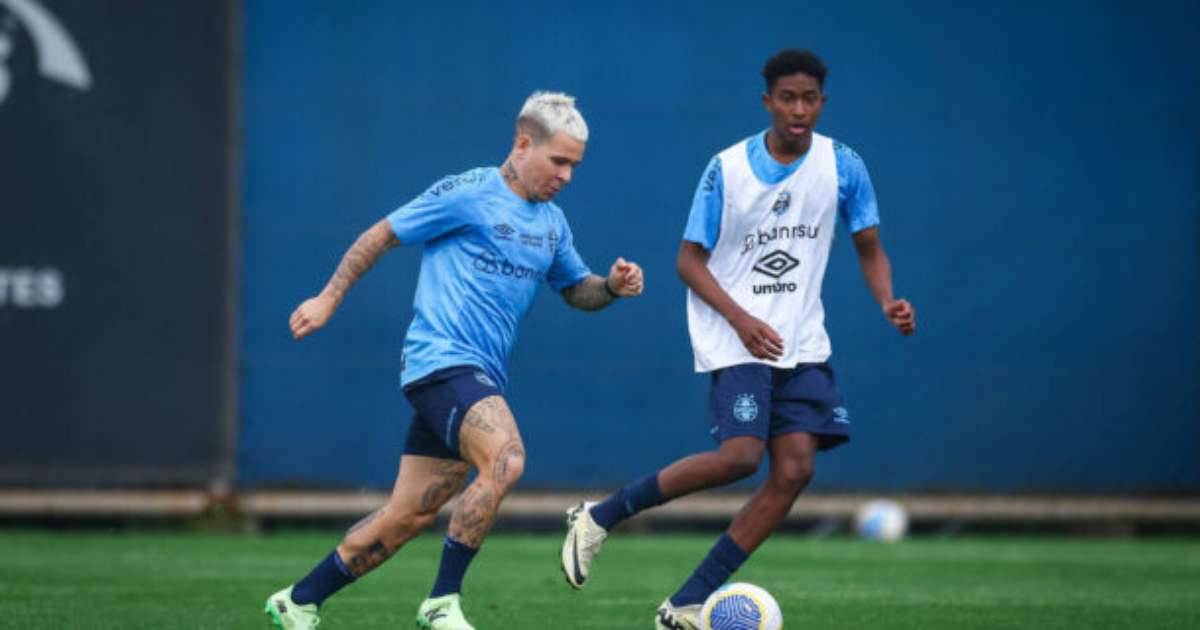 Soteldo retorna aos treinos no Grêmio após Data Fifa.