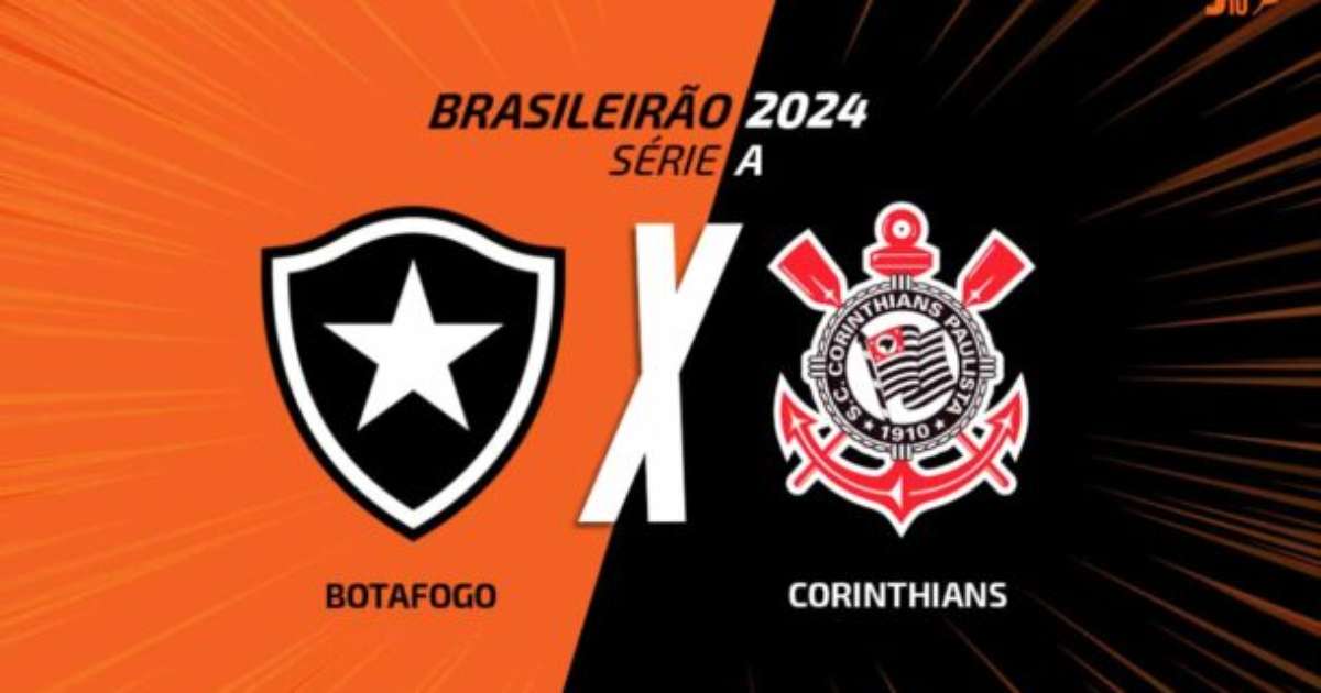 Clássico entre Botafogo e Corinthians com transmissão ao vivo pela Voz do Esporte